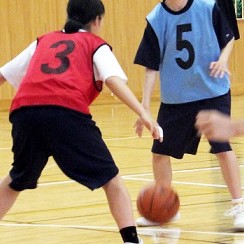 写真：バスケットボール部