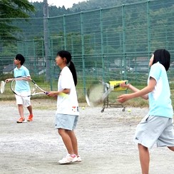 写真：テニス部