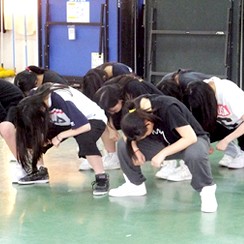 写真：ダンス部